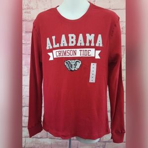 Mens Thermal Long Sleeve NCAA Alabama Crimson Tide